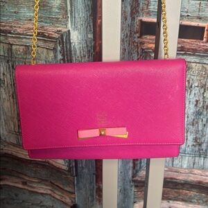MCM Rare Pink Crossbody bag , excellent condition